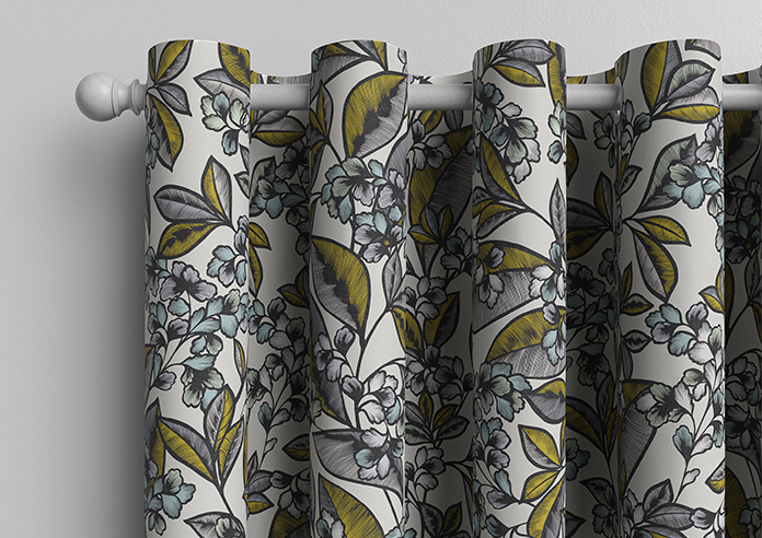 Walled Garden, Lemon - Made to Measure Curtains - Image 12